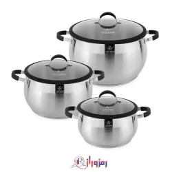 سرویس قابلمه 6 پارچه لایف اسمایل LIFEP22-6-3